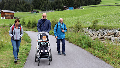 Hans en gina Mom, Vakantie 2020, Oostenrijk